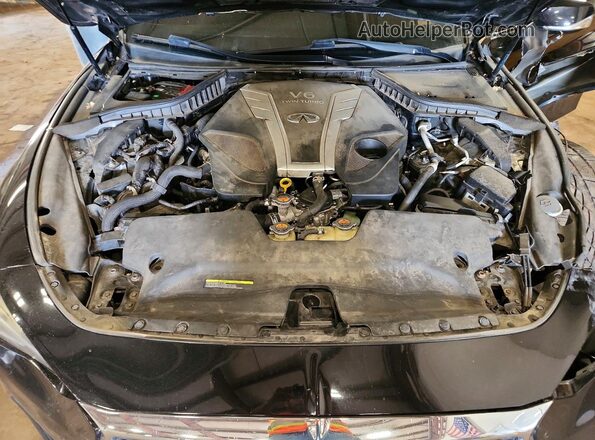 JN1EV7ELXJM391691 2018 INFINITI Q60 Black Սալոնի հետևի տեսք
