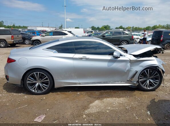 JN1EV7ELXKM290345 2019 INFINITI Q60 Silver Սալոնի 360 աստիճան տեսք