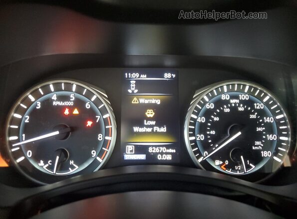 JN1FV7AP0KM760265 2019 INFINITI Q50 Blue Սարքավորումների վահանակի տեսք