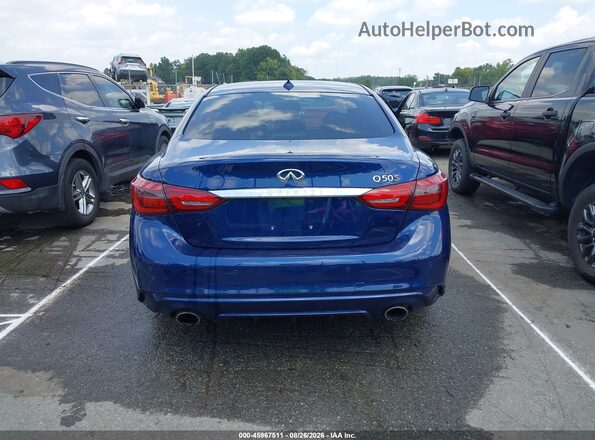 JN1FV7AP2JM460855 2018 INFINITI Q50 Синий 