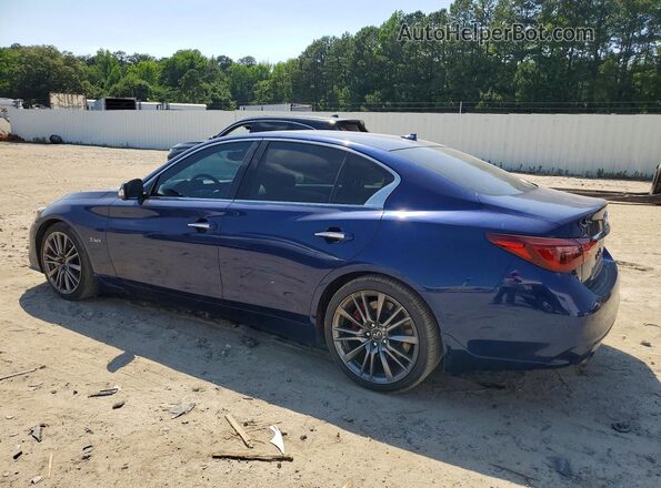 JN1FV7AP2LM630683 2020 INFINITI Q50 Blue Tył lewy