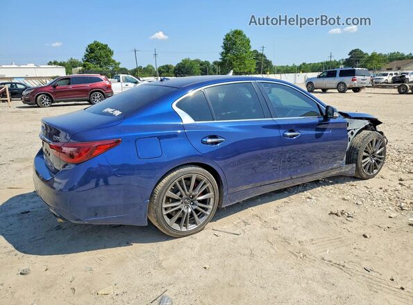 JN1FV7AP2LM630683 2020 INFINITI Q50 Blue Tył prawy