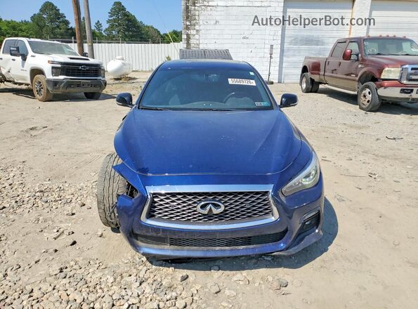 JN1FV7AP2LM630683 2020 INFINITI Q50 Blue Widok z przodu