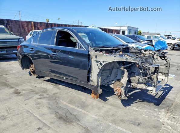 JN1FV7AP6JM461698 2018 INFINITI Q50 Черный Передняя правая четверть
