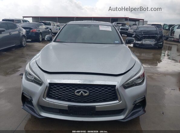 JN1FV7AP7JM460978 2018 INFINITI Q50 Серый Вид спереди