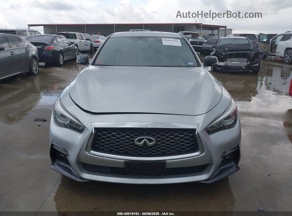 JN1FV7AP7JM460978 2018 INFINITI Q50 Серый Вид щитка приборов