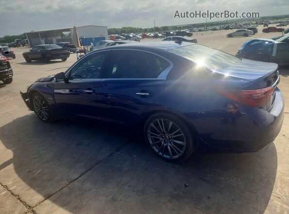 JN1FV7AP7LM630131 2020 INFINITI Q50 Blue Հետևի ձախ