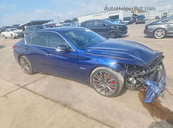 JN1FV7AP7LM630131 2020 INFINITI Q50 Blue Առջևի աջ