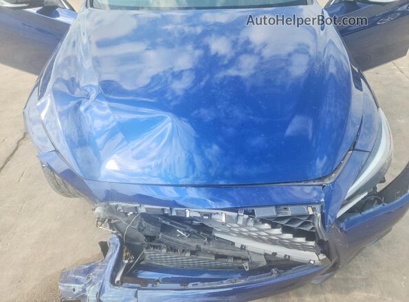 JN1FV7AP7LM630131 2020 INFINITI Q50 Blue Սալոնի հետևի տեսք