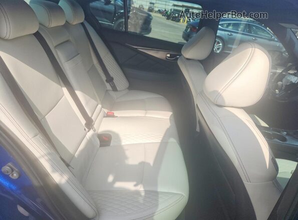 JN1FV7AP7LM630131 2020 INFINITI Q50 Blue Հետևի նստատեղերի տեսք