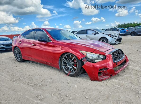 JN1FV7AP8HM851051 2017 INFINITI Q50 Red Delantero derecho