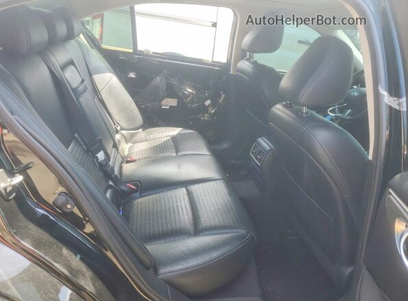 JN1FV7AP9GM420443 2016 INFINITI Q50 Black Vista de los asientos traseros