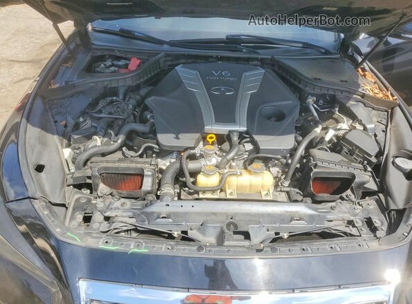 JN1FV7AP9GM420443 2016 INFINITI Q50 Black Vista interior trasera