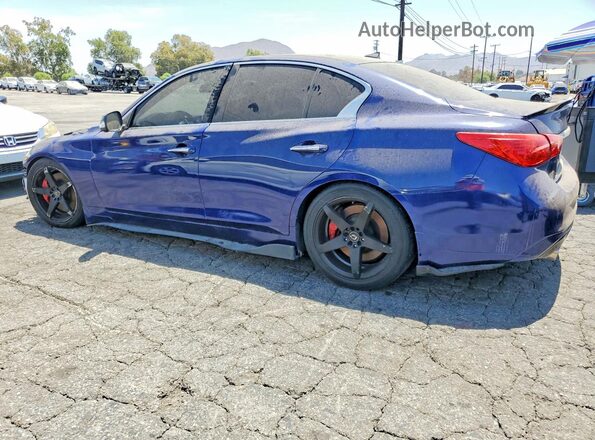 JN1FV7AP9HM850135 2017 INFINITI Q50 Blue Rear left