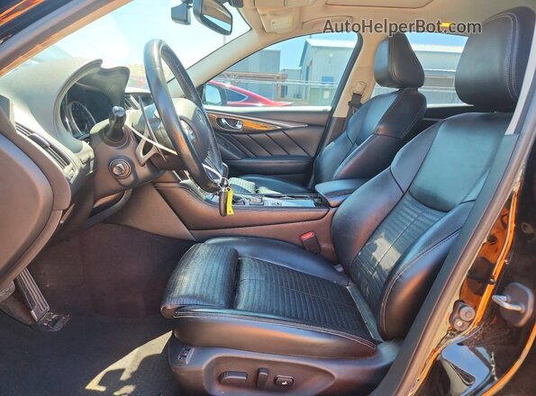JN1FV7APXGM420225 2016 INFINITI Q50 Black Vista interior delantera