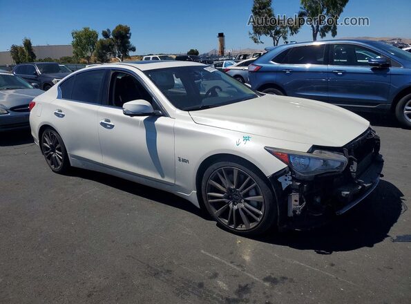 JN1FV7APXGM421052 2016 INFINITI Q50 White Delantero derecho