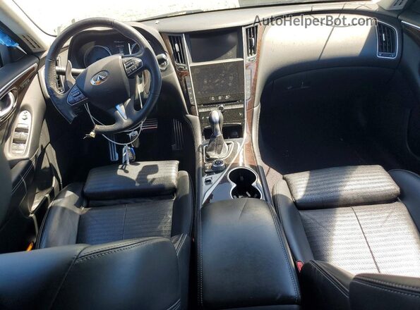 JN1FV7APXGM421052 2016 INFINITI Q50 White Vista del salpicadero