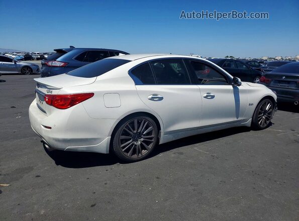 JN1FV7APXGM421052 2016 INFINITI Q50 White Trasero derecho