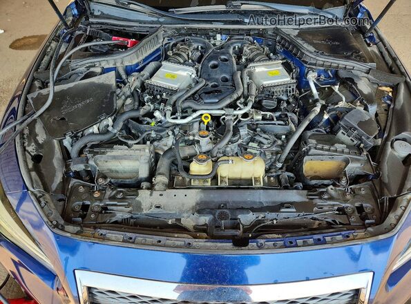 JN1FV7AR0HM871232 2017 INFINITI Q50 Blue Սալոնի հետևի տեսք