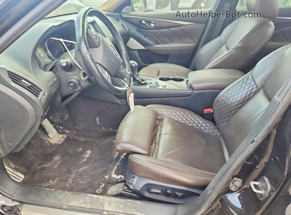 JN1FV7AR2HM870955 2017 INFINITI Q50 Black Front interior view