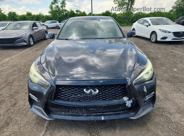 JN1FV7AR2HM870955 2017 INFINITI Q50 Black Front view