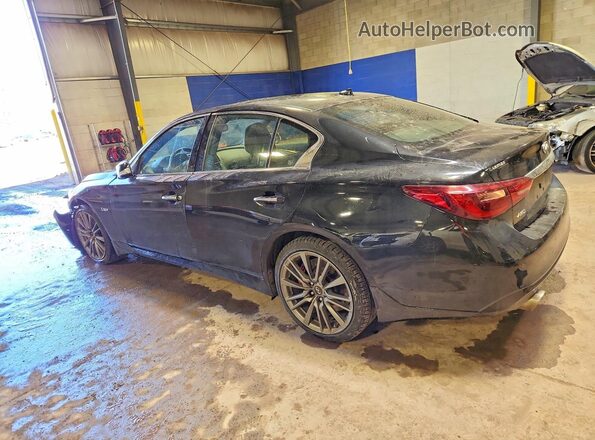 JN1FV7AR2KM801142 2019 INFINITI Q50 Black Задня ліва чверть