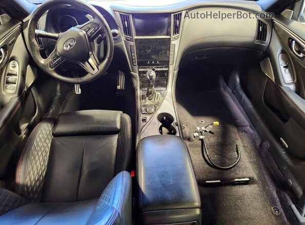 JN1FV7AR2KM801142 2019 INFINITI Q50 Black Вид панелі приладів