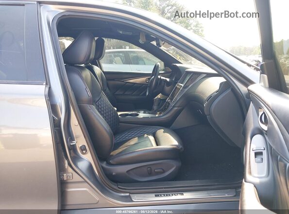 JN1FV7AR5JM700241 2018 INFINITI Q50 Gray Սալոնի դիմացի տեսք