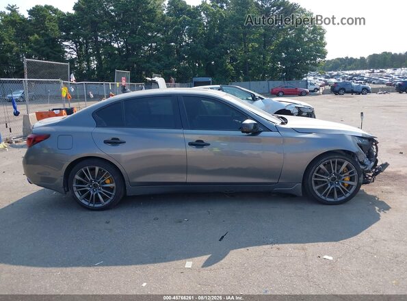 JN1FV7AR5JM700241 2018 INFINITI Q50 Gray Սալոնի հետևի տեսք