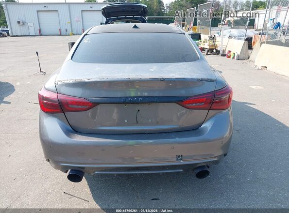 JN1FV7AR5JM700241 2018 INFINITI Q50 Gray 