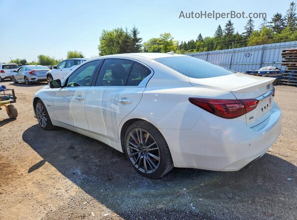 JN1FV7AR5JM700269 2018 INFINITI Q50 White Tył lewy