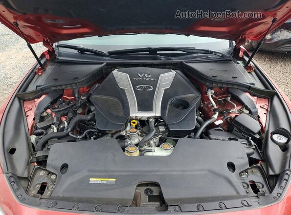 JN1FV7AR6JM480365 2018 INFINITI Q50 Maroon Սալոնի հետևի տեսք