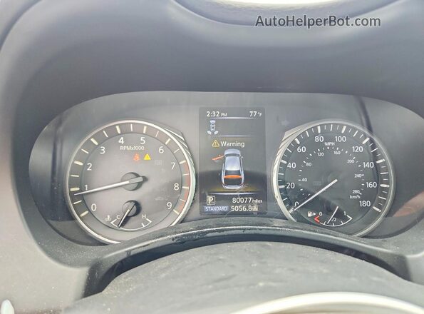 JN1FV7AR6KM800141 2019 INFINITI Q50 Blue Вид щитка приладів