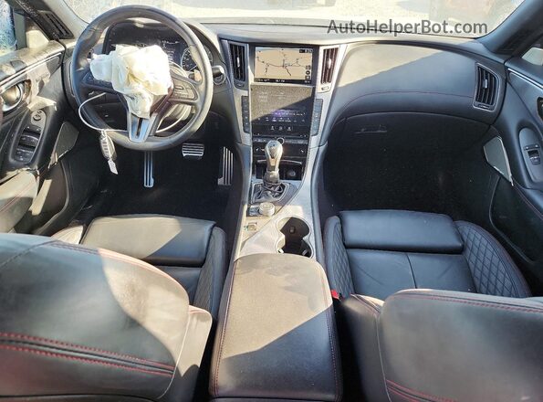 JN1FV7AR6LM660674 2020 INFINITI Q50 Синий Вид панели приборов