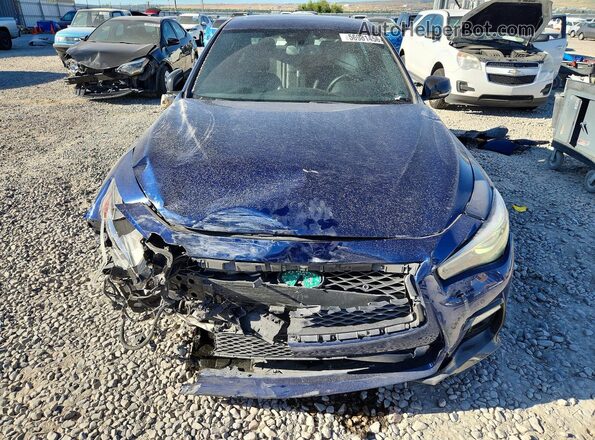 JN1FV7AR6LM660674 2020 INFINITI Q50 Синий Вид спереди