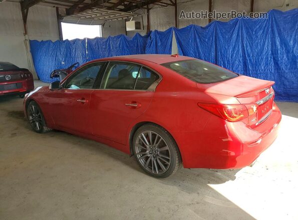 JN1FV7AR8HM870720 2017 INFINITI Q50 Red Հետևի ձախ