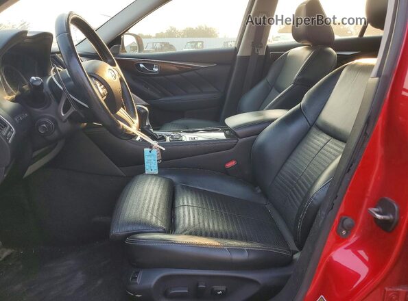 JN1FV7AR8HM870720 2017 INFINITI Q50 Red Սալոնի դիմացի տեսք
