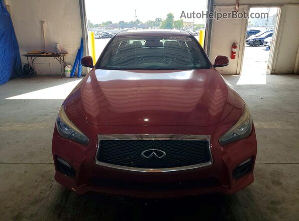 JN1FV7AR8HM870720 2017 INFINITI Q50 Red Դիմացի տեսք