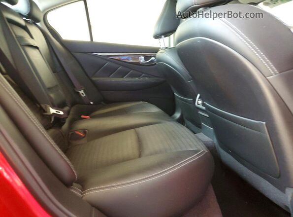 JN1FV7AR8HM870720 2017 INFINITI Q50 Red Հետևի նստատեղերի տեսք