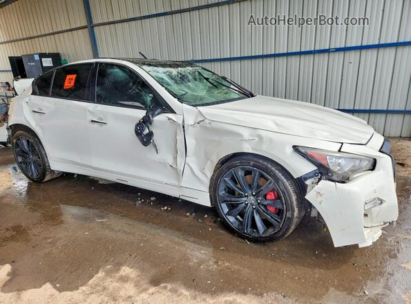 JN1FV7ARXLM660807 2020 INFINITI Q50 White Przód prawy