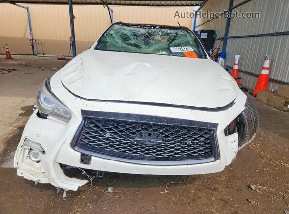 JN1FV7ARXLM660807 2020 INFINITI Q50 White Widok z przodu