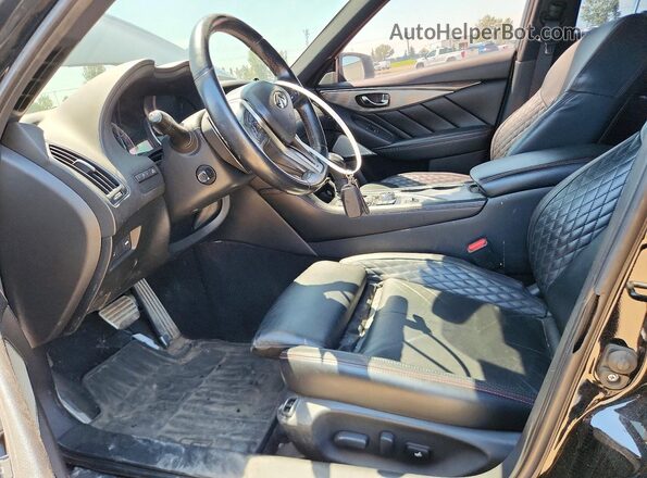 JN1FV7ARXLM660838 2020 INFINITI Q50 Black Vista interior delantera