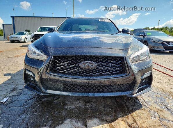 JN1FV7DP2PM570163 2023 INFINITI Q50 Black Widok z przodu