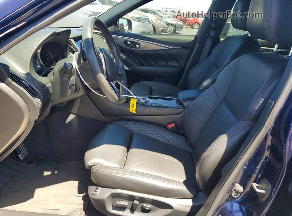 JN1FV7DP5MM850526 2021 INFINITI Q50 Blue Vista interior delantera