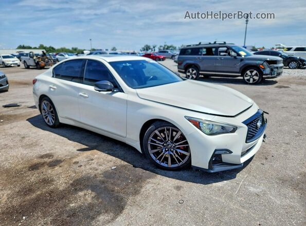 JN1FV7DP9MM850142 2021 INFINITI Q50 White Front right