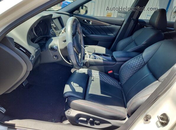 JN1FV7DP9MM850142 2021 INFINITI Q50 White Front interior view