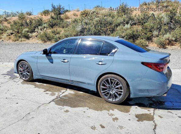 JN1FV7DP9NM370278 2022 INFINITI Q50 Turquoise Trasero izquierdo