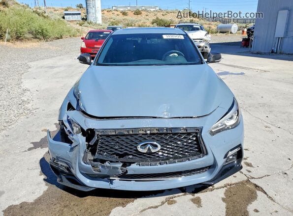 JN1FV7DP9NM370278 2022 INFINITI Q50 Turquoise Vista frontal