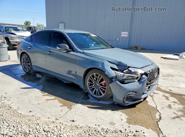 JN1FV7DP9NM370278 2022 INFINITI Q50 Turquoise Delantero derecho