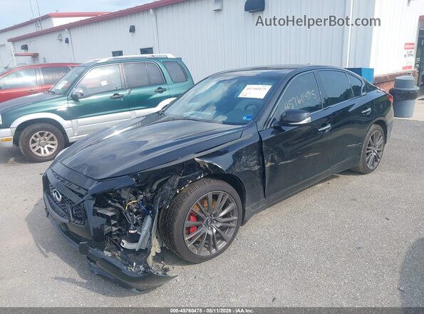 JN1FV7DR4MM881025 2021 INFINITI Q50 Black Przód lewy
